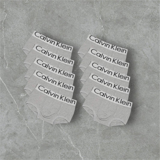 Calvin Underwear Pack 10 Only Gray +ΔΩΡΟ T-SHIRT