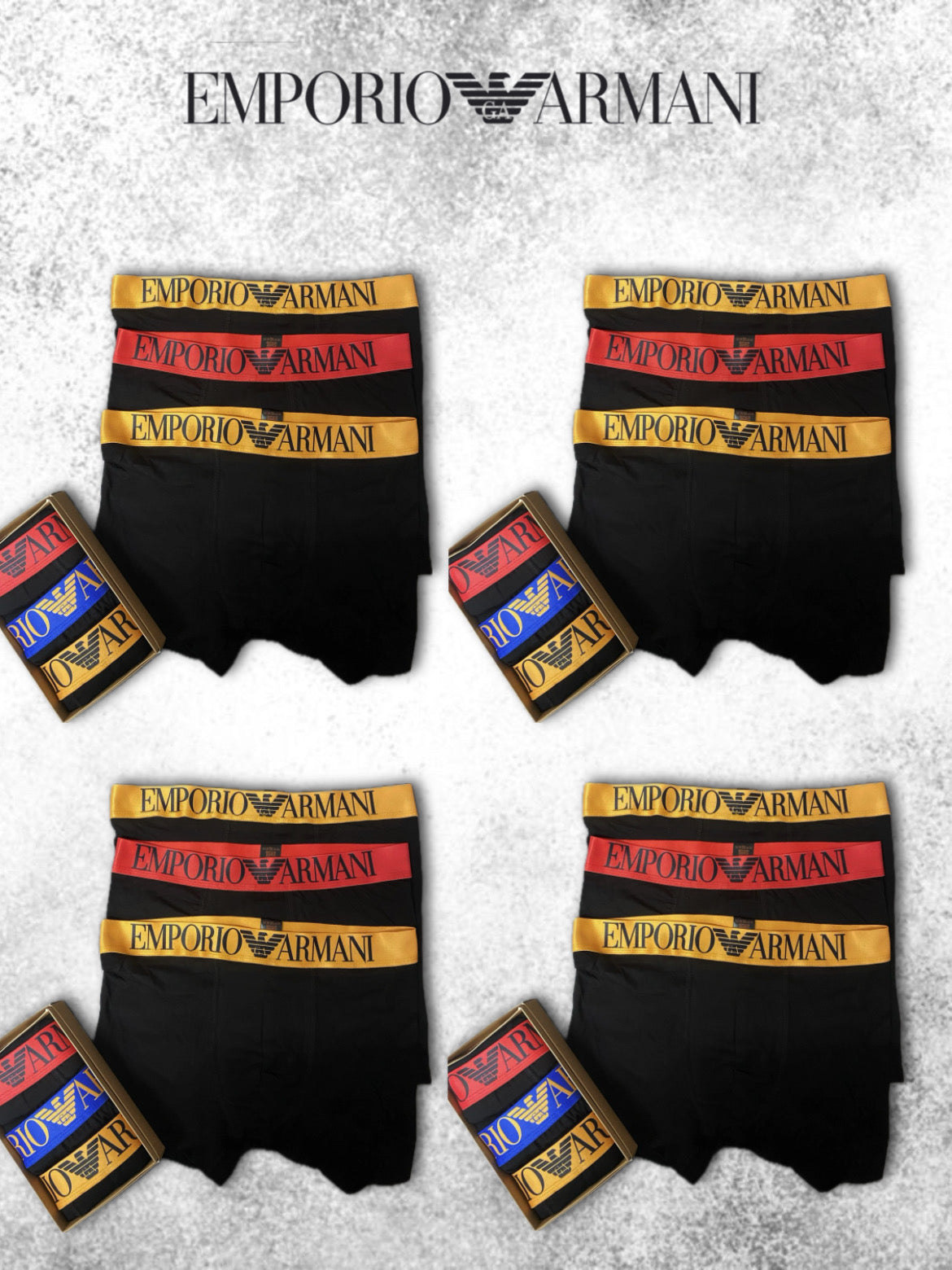 Emporio Armani Underwear Pack 12 Code - 7702 +ΔΩΡΟ T-SHIRT