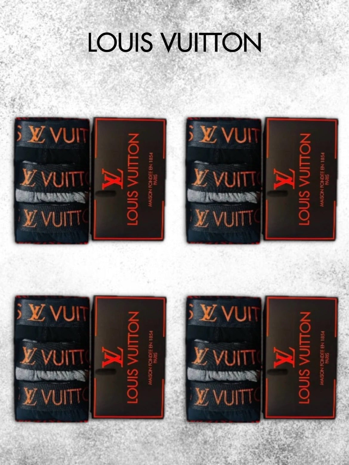 Louis Vuitton Underwear Pack 12 Code - 4501 +ΔΩΡΟ T-SHIRT