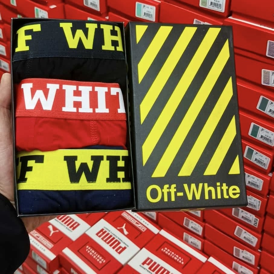 Off White Underwear Pack 3