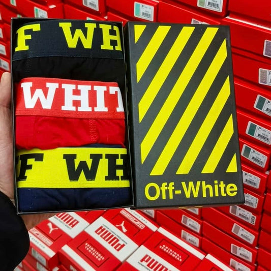 Off White Underwear Pack 3